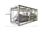 REŠETILOVS - Model 500 up to 1400 kg - Sludge Dewatering Plant with Belt Filter Press