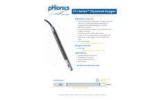 pHionics - Model STs Series - Dissolved Oxygen Sensor - Specification Sheet
