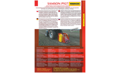 Samson - Raspberry Roots Shredder - Brochure