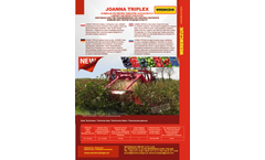 Joanna Triplex - Currant and Berry Harvester - Brochure