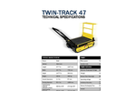 Track-O Twin-Track 47 - Stair Climber - Technical Data Sheet