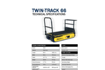 Track-O Twin-Track 66 - Material Handling Equipment - Technical Data Sheet