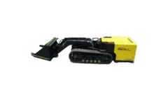 Track-O MINIDOZER - Model M-27 - Remote-Controlled Electric Vehicle for Very Confined Spaces