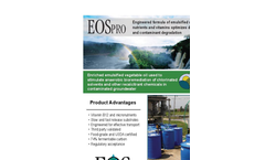 EOS - Model PRO - Nutrient-Enriched, DoD-Validated, Emulsified Vegetable Oil (EVO) - Datasheet