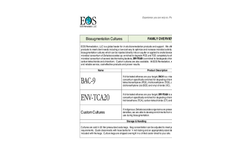 EOS Remediation Bioaugmentation Cultures - Brochure