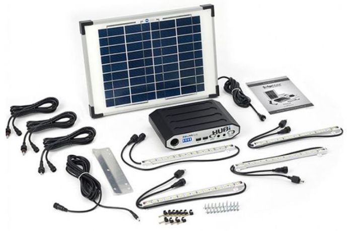 SolarHub - Model 64 - Solar Lighting Kit