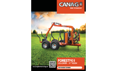 Forestpro - Model I - 9.5 ` Boom Log Loading Trailer  Brochure