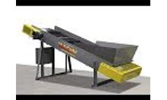 Vulcan Sorting Systems 12` Incline Conveyor Video