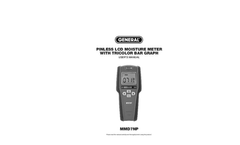 Model MMD7NP - MMD7NP- - Non-Penetrating LCD Moisture Meter Brochure