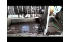 Coffee Grounds Biofuel Double Pressing - Video
