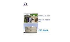 RD Grup - Model CEO FAP-DS AC/EC - Natural Air Coolers & Fresh Air Processing Unit Brochure