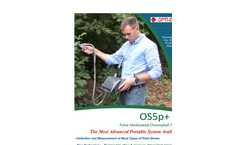 Model OS5p+ - Advanced Portable Modulated Chlorophyll Fluorometer - Brochure