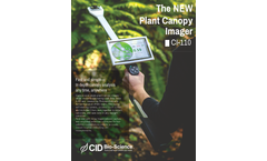 CID CI-110 Plant Canopy Imager - Brochure