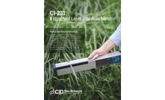 CID CI-203 Handheld Laser Leaf Area Meter - Brochure
