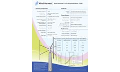 Wind Harvest - Model H-Type - Vertical Axis Wind Turbines (VAWTs) - Datasheet