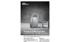 Charging Rectifiers Type PRX Brochure