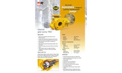 Rovar RIG Internal Gear Pump - Brochure