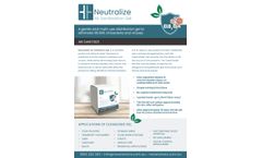 NW Neutralize - Air Sanitisation Gel - Brochure