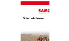Samon - Onion Windrower - Specificaties