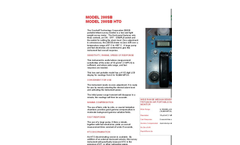 Overhoff - Model 200SB and 200SB HTO - Portable Tritium Survey Monitor Brochure