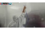 HS Protect Peelable Spray Booth Coating - Video
