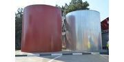 Modular bolted water storage tank made of galvanized steel