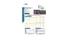 BlueDrip - Drip Irrigation Tape - Datasheet