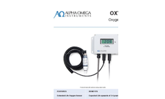 AOI - Model OXY-SEN™ - Oxygen Monitor - Data Sheet