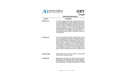 OXY-SEN Oxygen Monitor Product Configurator