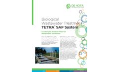 TETRA - Model SAF - Biological Wastewater Treatment System - Brochure
