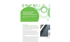 TETRA LP Block - Dual Parallel Lateral Underdrain - Brochure