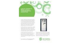 Capital Controls - Model T70g4000 - Chlorine Dioxide Generators - Brochure
