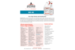 Artemis - Model BIO-40 - One-Step Cleaner and Disinfectant - Datasheet