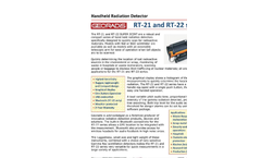 Model RT-21 - Hand-Held Radiation Detectors Brochure