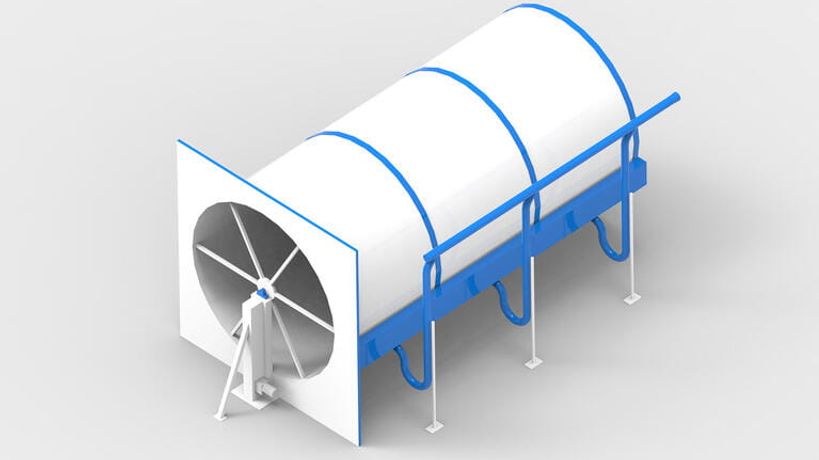 Luwa - Fine Dust Collection - Rotary Air Filter / Drum Filter ...