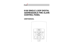 Protec Algo-Tec - Model 6100 - Fire Detection and Alarm System Brochure