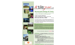 4th TiLEzone Brochure and booking form
