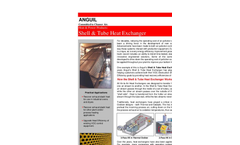 Anguil`s Shell and Tube Heat Exchanger - Brochure