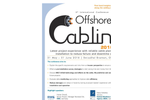5th International Conference Offshore Cabling 2016 Brochure