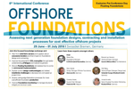 6th International Conference Offshore Foundations 2016 Agenda - Brochure