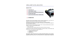 DM3410 - RTD / Thermocouple Input Panel Meter Data Sheet