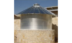 Metal Tanks with Stone Accents