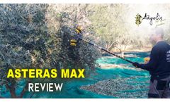 ASTERAS MAX Olive Harvester Video Review 2021 (Angelis Olive Harvesters) - Video