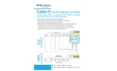Cable-S The Fire Damper Controller Brochure