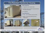 FIRE RETARDANT TRANSFORMER HOUSING