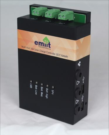 Emiit - Model SCC10AMP - PWM Solar Charge Controllers