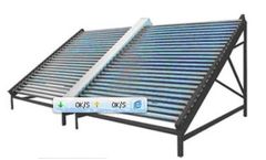 Model CS-NPH - All Glass Horizontal Solar Collector