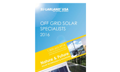 Solarland USA - Off Grid Solar Catalogue