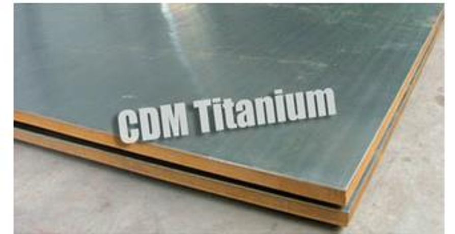 CDM Titanium - Titanium Clad Plate