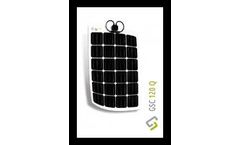 Model GSC 120 Q /L - Monocrystalline Flexible Solar Panels